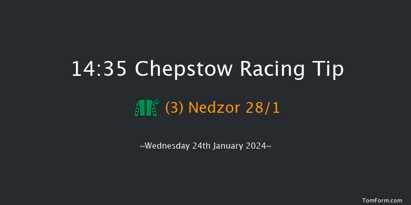 Chepstow  14:35
Maiden Hurdle (Class 4) 16f Wed 27th Dec 2023