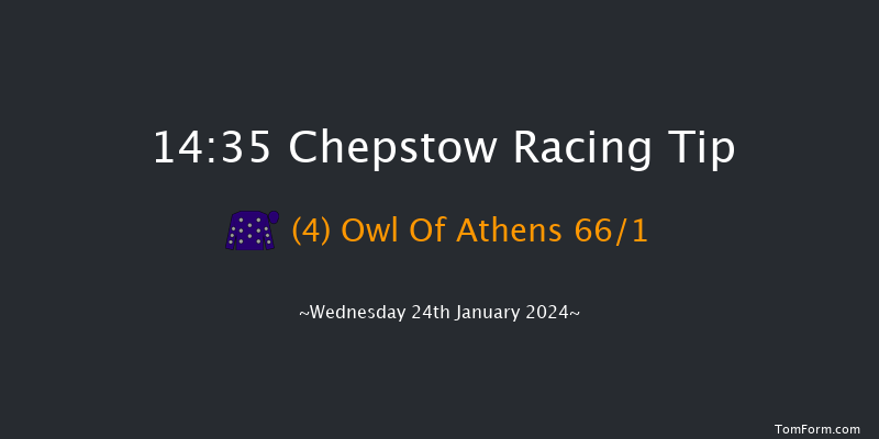 Chepstow  14:35
Maiden Hurdle (Class 4) 16f Wed 27th Dec 2023