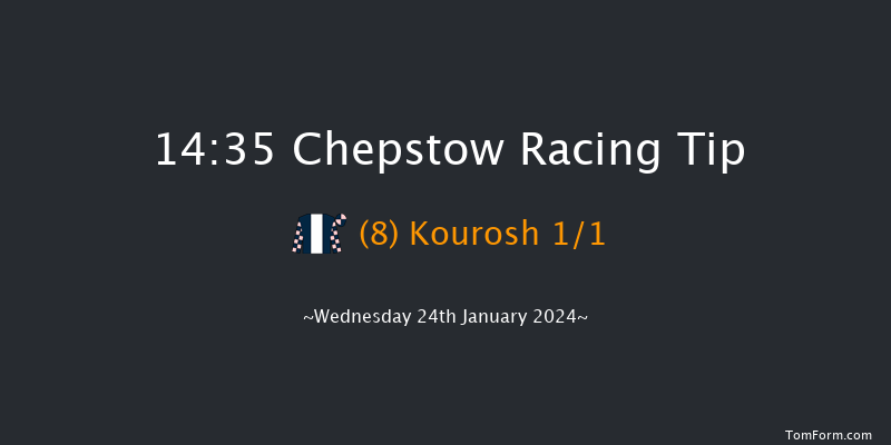 Chepstow  14:35
Maiden Hurdle (Class 4) 16f Wed 27th Dec 2023