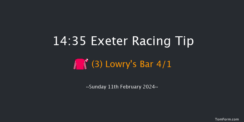 Exeter  14:35 Novices Hurdle (Class 2) 18f Wed 31st Jan 2024