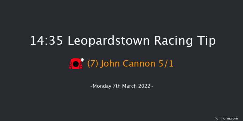 Leopardstown 14:35 Maiden Hurdle 16f Sun 6th Mar 2022