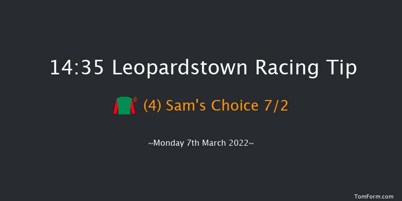 Leopardstown 14:35 Maiden Hurdle 16f Sun 6th Mar 2022