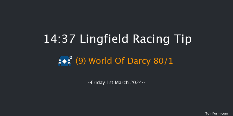 Lingfield  14:37 Handicap
(Class 2) 6f Fri 23rd Feb 2024