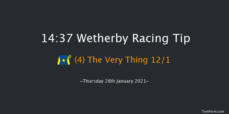 Join Racing TV Now Novices' Handicap Hurdle Wetherby 14:37 Handicap Hurdle (Class 5) 24f Tue 12th Jan 2021