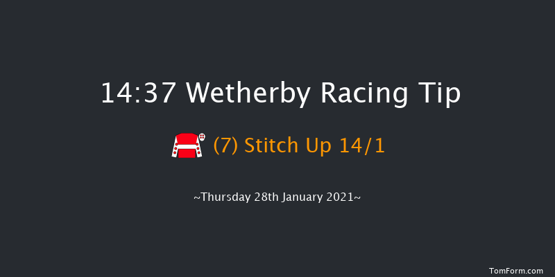 Join Racing TV Now Novices' Handicap Hurdle Wetherby 14:37 Handicap Hurdle (Class 5) 24f Tue 12th Jan 2021