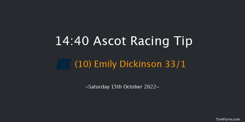 Ascot 14:40 Group 1 (Class 1) 12f Sat 1st Oct 2022