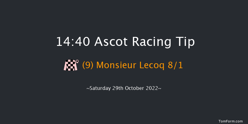 Ascot 14:40 Handicap Chase (Class 1) 17f Sat 15th Oct 2022