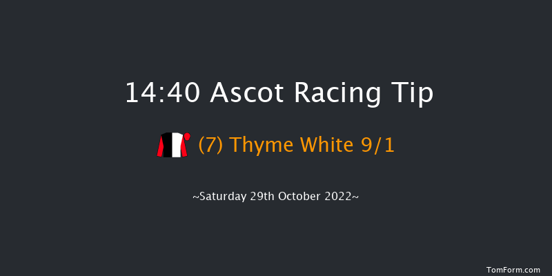 Ascot 14:40 Handicap Chase (Class 1) 17f Sat 15th Oct 2022