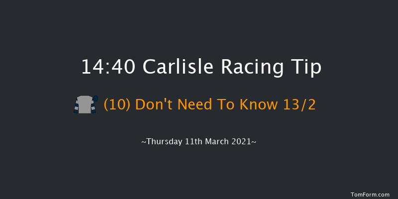 Every Race Live On Racing TV Handicap Chase Carlisle 14:40 Handicap Chase (Class 4) 20f Mon 22nd Feb 2021