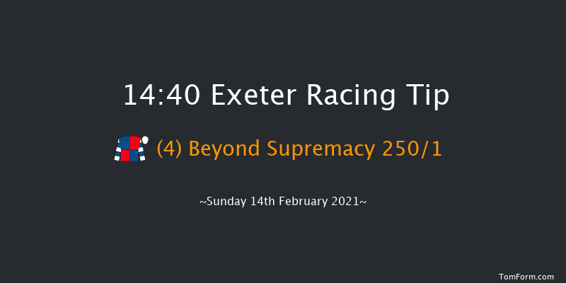 Watch On Racing TV Novices' Chase (GBB Race) Exeter 14:40 Maiden Chase (Class 3) 19f Tue 19th Jan 2021