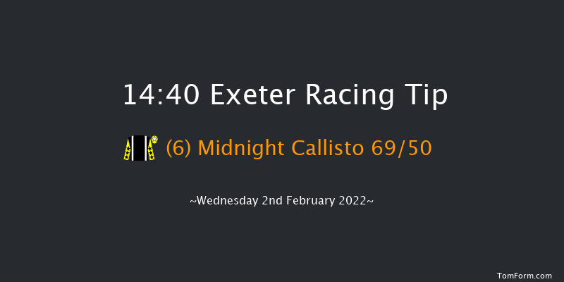 Exeter 14:40 Maiden Hurdle (Class 4) 17f Tue 18th Jan 2022