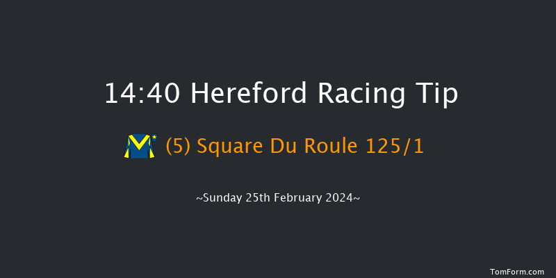 Hereford  14:40 Conditions Hurdle (Class 4)
16f Wed 14th Feb 2024