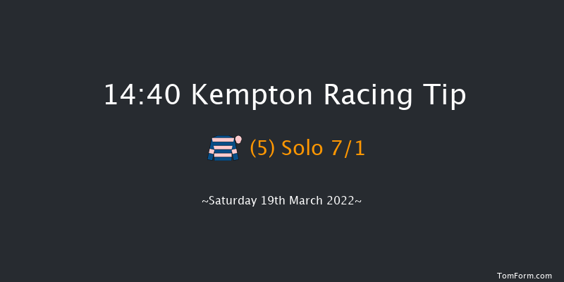 Kempton 14:40 Handicap Hurdle (Class 2) 21f Wed 16th Mar 2022