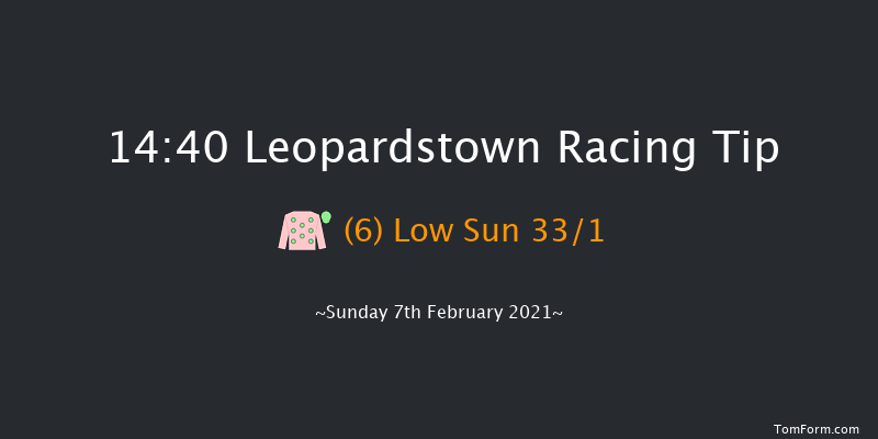 William Fry Handicap Hurdle (0-150) (Grade B) Leopardstown 14:40 Handicap Hurdle 24f Sat 6th Feb 2021