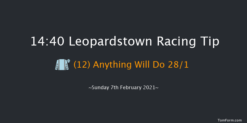 William Fry Handicap Hurdle (0-150) (Grade B) Leopardstown 14:40 Handicap Hurdle 24f Sat 6th Feb 2021