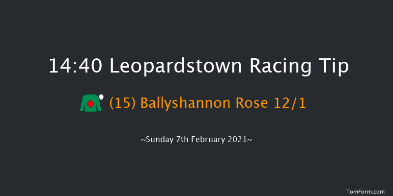 William Fry Handicap Hurdle (0-150) (Grade B) Leopardstown 14:40 Handicap Hurdle 24f Sat 6th Feb 2021