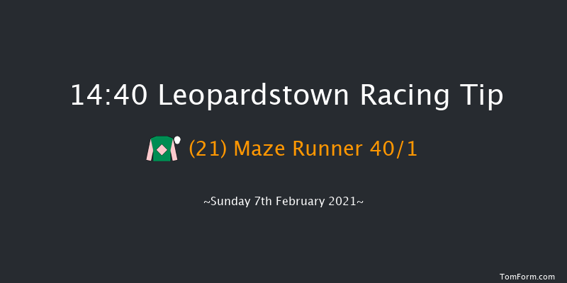 William Fry Handicap Hurdle (0-150) (Grade B) Leopardstown 14:40 Handicap Hurdle 24f Sat 6th Feb 2021