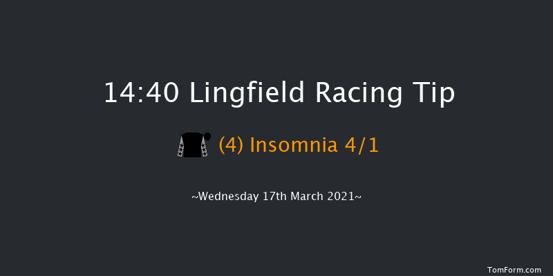 Bombardier British-hopped Amber Beer Maiden Stakes Lingfield 14:40 Maiden (Class 5) 7f Sun 14th Mar 2021