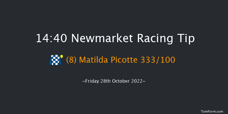 Newmarket 14:40 Listed (Class 1) 6f Wed 19th Oct 2022