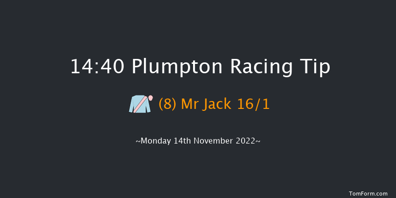 Plumpton 14:40 Handicap Hurdle (Class 4) 20f Mon 31st Oct 2022