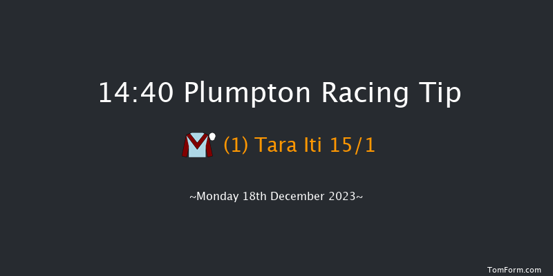 Plumpton 14:40 Handicap Hurdle (Class 5) 16f Mon 4th Dec 2023