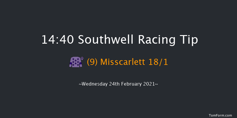 Betyourway At Betway Handicap Southwell 14:40 Handicap (Class 6) 14f Mon 22nd Feb 2021