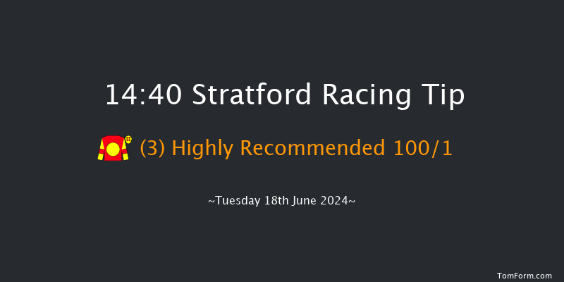 Stratford  14:40 Maiden Hurdle
(Class 4) 19f Sat 1st Jun 2024