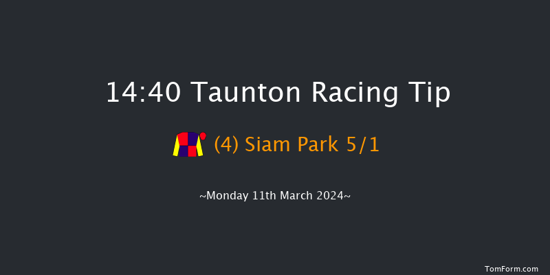 Taunton  14:40 Maiden Hurdle (Class 4) 16f Thu 29th Feb 2024