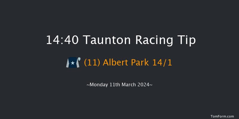 Taunton  14:40 Maiden Hurdle (Class 4) 16f Thu 29th Feb 2024