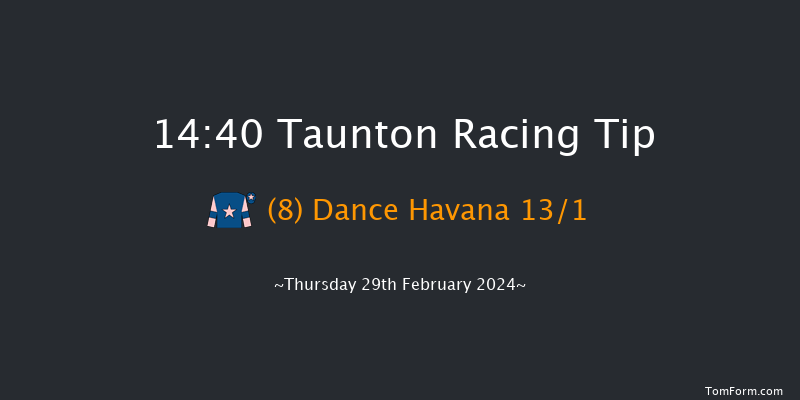 Taunton  14:40 Handicap Hurdle (Class 5)
19f Tue 20th Feb 2024