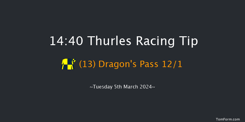 Thurles  14:40 Maiden
Chase 21f Thu 22nd Feb 2024