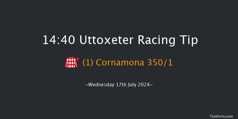 Uttoxeter  14:40 Maiden Hurdle
(Class 4) 16f Tue 9th Jul 2024