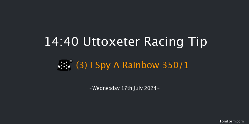 Uttoxeter  14:40 Maiden Hurdle
(Class 4) 16f Tue 9th Jul 2024