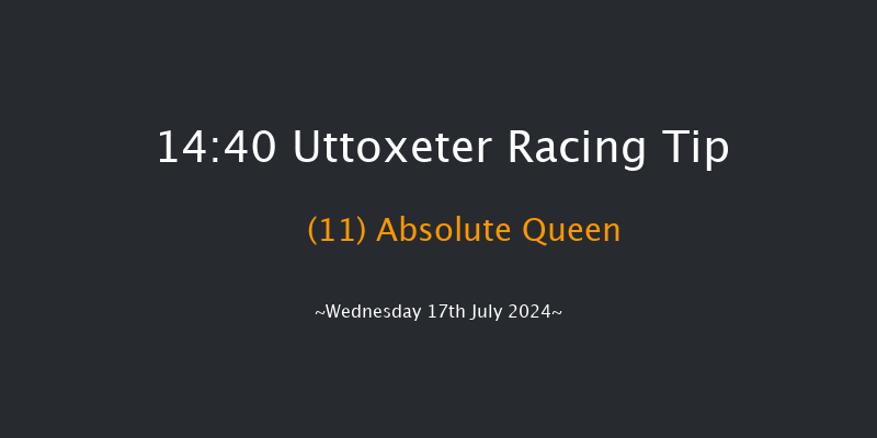 Uttoxeter  14:40 Maiden Hurdle
(Class 4) 16f Tue 9th Jul 2024