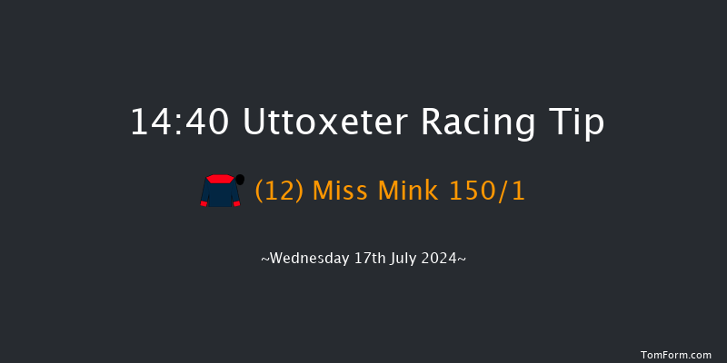 Uttoxeter  14:40 Maiden Hurdle
(Class 4) 16f Tue 9th Jul 2024