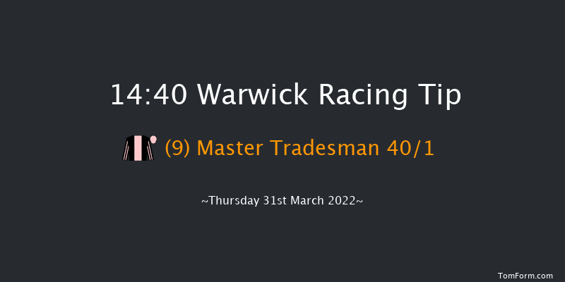 Warwick 14:40 Handicap Hurdle (Class 5) 26f Sun 13th Mar 2022