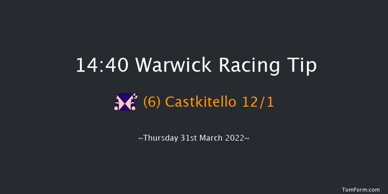 Warwick 14:40 Handicap Hurdle (Class 5) 26f Sun 13th Mar 2022