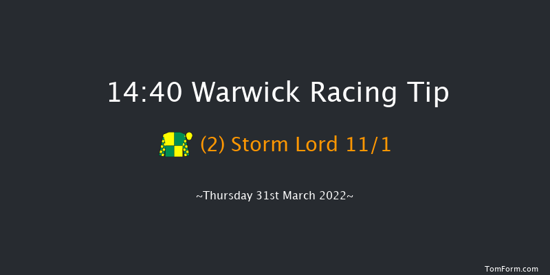 Warwick 14:40 Handicap Hurdle (Class 5) 26f Sun 13th Mar 2022