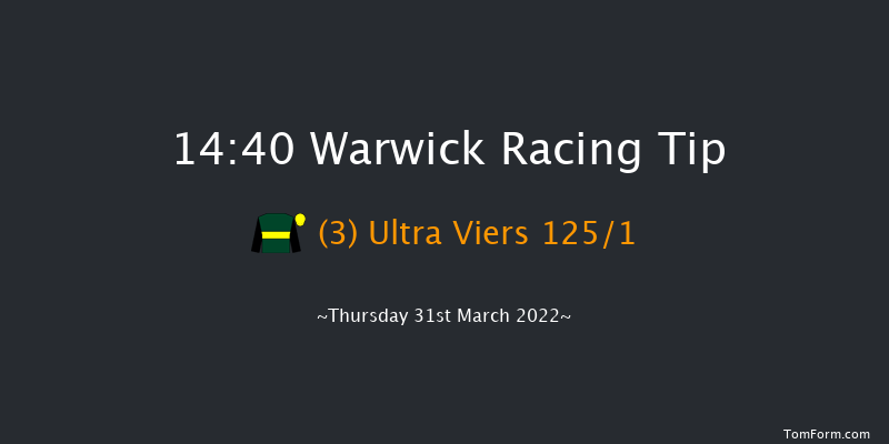 Warwick 14:40 Handicap Hurdle (Class 5) 26f Sun 13th Mar 2022