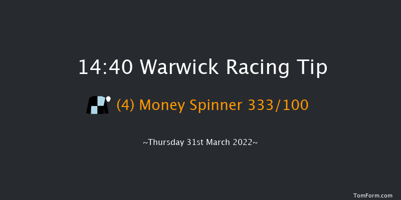 Warwick 14:40 Handicap Hurdle (Class 5) 26f Sun 13th Mar 2022