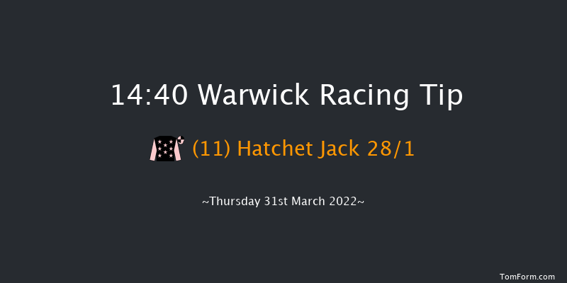 Warwick 14:40 Handicap Hurdle (Class 5) 26f Sun 13th Mar 2022