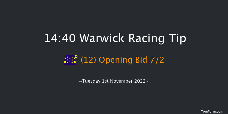 Warwick 14:40 Handicap Hurdle (Class 4) 16f Thu 6th Oct 2022