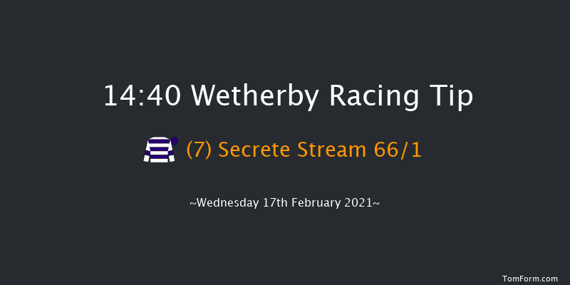 racingtv.com Handicap Hurdle (GBB Race) Wetherby 14:40 Handicap Hurdle (Class 2) 20f Sat 6th Feb 2021