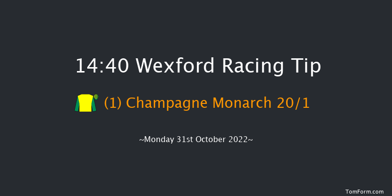 Wexford 14:40 Maiden Hurdle 20f Sun 30th Oct 2022