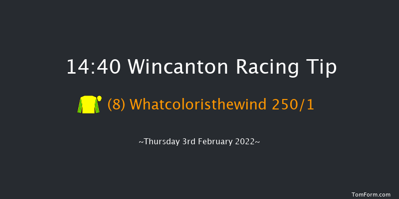 Wincanton 14:40 Novices Hurdle (Class 4) 21f Wed 26th Jan 2022