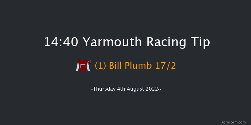 Yarmouth 14:40 Stakes (Class 5) 6f Wed 3rd Aug 2022