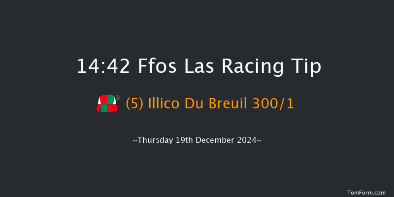 Ffos Las  14:42 Maiden Hurdle (Class 4) 20f Mon 2nd Dec 2024