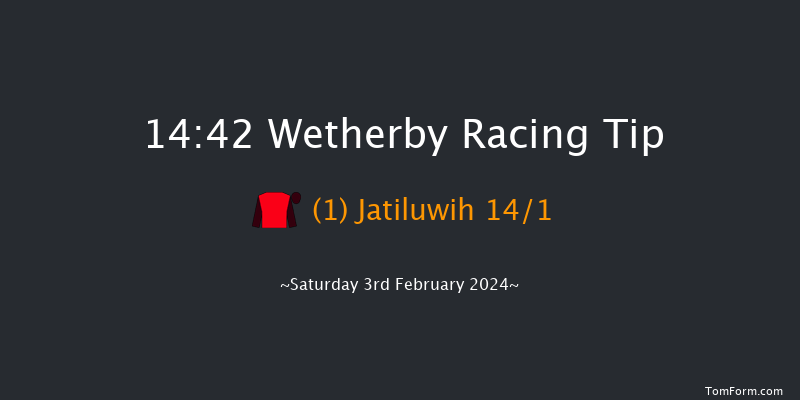 Wetherby  14:42 Handicap Hurdle (Class 3)
20f Thu 25th Jan 2024