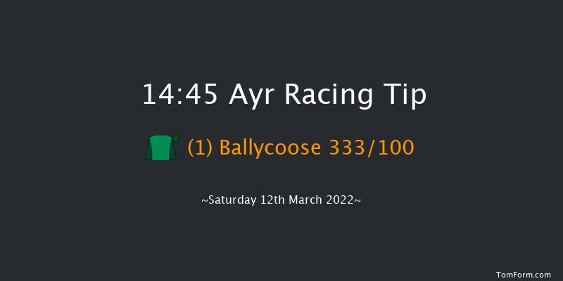 Ayr 14:45 Maiden Hurdle (Class 4) 20f Tue 15th Feb 2022