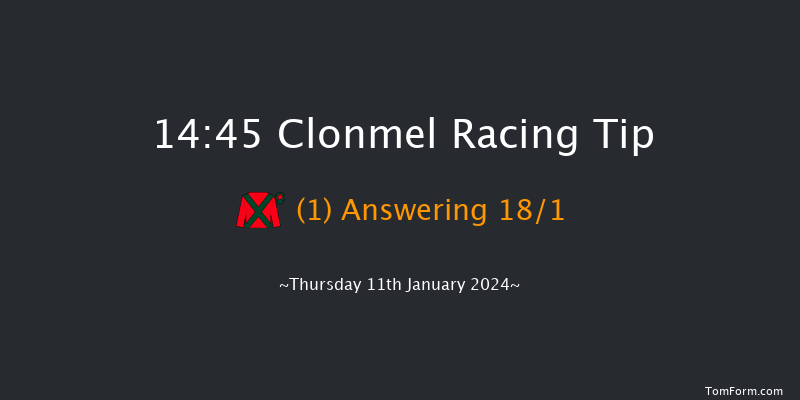 Clonmel 14:45 Maiden Hurdle 16f Thu 7th Dec 2023